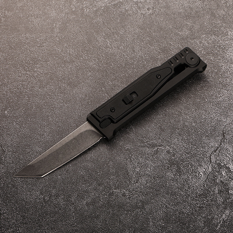 The ThornRazor – Gravity Knife with Selectable Blade Types | Aerospace Aluminum EDC Knife