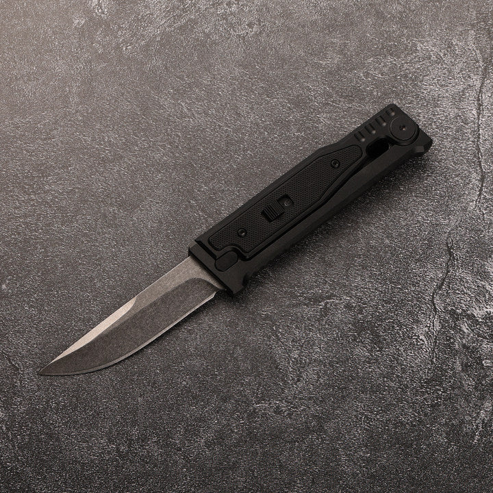 The ThornRazor – Gravity Knife with Selectable Blade Types | Aerospace Aluminum EDC Knife