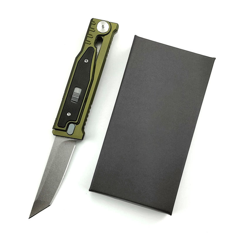The ThornRazor – Gravity Knife with Selectable Blade Types | Aerospace Aluminum EDC Knife