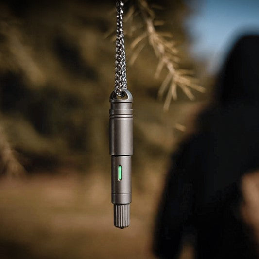 DartInk – Quick-Release Titanium Mini Pen & Knife